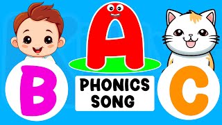 ABC Phonics Song  English Alphabet Learn A to Z  ABC Song  Alphabet Song  Educational Videos [upl. by Reivaxe192]