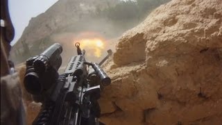 FIREFIGHT ON HELMET CAM IN AFGHANISTAN  PART 1  FUNKER530 [upl. by Leanne]