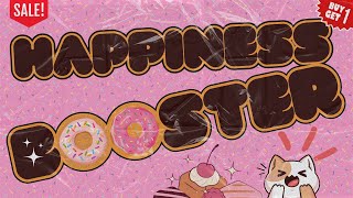 happiness  joy booster subliminal ⋆⭒˚⋆ with cute music 3 [upl. by Kelci]