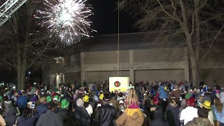 VIDEO 20th annual Pickle Drop held in Mount Olive [upl. by Erving4]