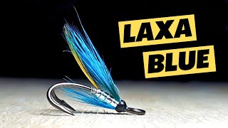 Tying The Laxa Blue  Hairwing Salmon and Seatrout Fly [upl. by Odelle]