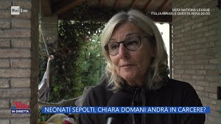 Caso Petrolini neonati sepolti la madre andrà in carcere domani  La Vita in Diretta 14102024 [upl. by Alwitt780]