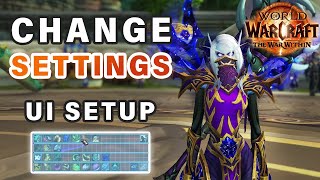 How to Setup Clean UI with Recommended Settings amp Addons ► World of Warcraft [upl. by Oinimreh]