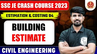 SSC JE 2023  Estimation and Costing  Building Estimate  Civil Engineering [upl. by Barna]