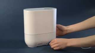 Ultrasonic Humidifier U200 Operation video of BONECO healthy air [upl. by Arimihc]