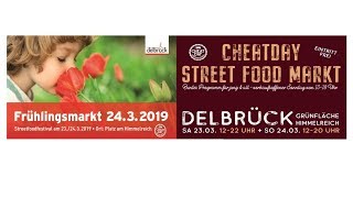 Frühlingsmarkt und Streetfood Festival Delbrück [upl. by Illehs]