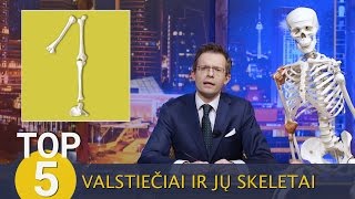 TOP 5 valstiečiai ir jų skeletai  Laikykitės ten su Andriumi Tapinu [upl. by Tnecnev401]