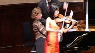 Kowoon Yang FSchubert  Duo Sonata in A D574 I Allegro moderato [upl. by Ecidnak]