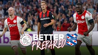 BETTER PREPARED 🧐📊  Ajax 🆚 sc Heerenveen [upl. by Adnauqaj]