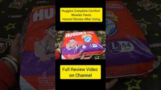 Huggies Complete Comfort Wonder Pants Review  Huggies Diaper Review newbornshopping shorts [upl. by Naloj965]