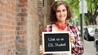 Working as an international ESL student in Canada  Is it possible [upl. by Arreic397]