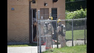 HazMat Technicians Respond to Chlorine Leak at Water Pump Facility in Round Lake Beach IL 061424 [upl. by Hulbert715]