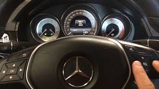 Reset Service Mercedes E350 W212 EClass [upl. by Egiedan]