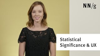 Statistical Significance in UX [upl. by Renner]