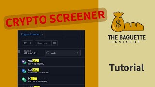 How to create a crypto screener in tradingview [upl. by Dougy]