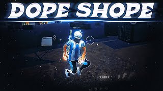 DOPE SHOPE ❤💥  FREE FIRE CAPCUT EDIT  📲 [upl. by Lenna]