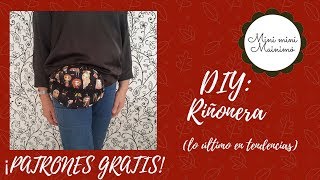 DIY RIÑONERAHIP BAGFANNY PACKBELT BAGCANGURERAÚLTIMAS TENDENCIAS [upl. by Aubine911]