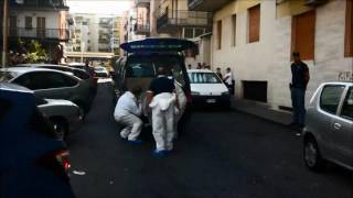 Omicidiosuicidio in via Lecce a Catania [upl. by Pebrook798]