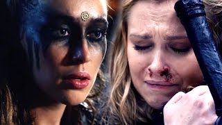 Clarke amp Lexa  2x14 3x03 3x07 3x16 Slowed Down [upl. by Akiaki]