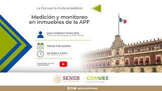 Webinar Medición y monitoreo en inmuebles de la APF [upl. by Igenia569]