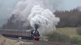 44871  Winter Cumbrian Mountain Express  17224 [upl. by Ian]