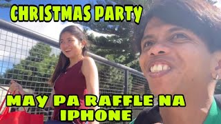 CHRISTMAS PARTY AT MAY PA RAFFLE NA IPHONE [upl. by Atalante84]