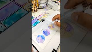 3 técnicas con acuarelas para principiantes✨🖌️watercolorpainting watercolortips acuarelas artist [upl. by Yc]