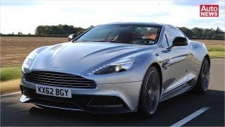 Aston Martin Vanquish Gewaltiger Gleiter mit 573 PS starkem V12 [upl. by Eillil]