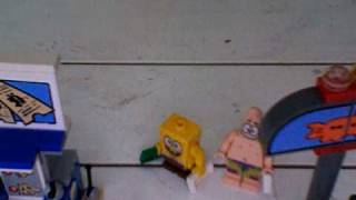 Spongebob Squarepants ROCK BOTTOM Lego Clip [upl. by Assirroc]