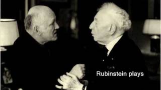 Richter amp Rubinstein plays Chopin Prelude No17 [upl. by Dihaz839]