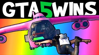 GTA 5 WINS – EP 12 Stunts GTA 5 Funny moments compilation online Grand Theft Auto V Gameplay [upl. by Kenna]