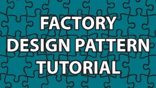 Factory Design Pattern [upl. by Yenwat177]