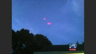 NASA launches rocket from Wallops Island leaves red streaks in sky [upl. by Yednil292]