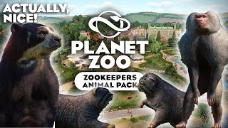 ZOOKEEPER ANIMAL PACK Announced  better than expected Analysis  Planet Zoo [upl. by Ail]