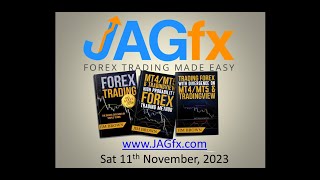 JAGfx Weekly Analysis Sat 11th Nov 2023 [upl. by Odrarebe]