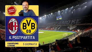 MILAN Vs BORUSSIA DORTMUND 1 3 provatofallitopazienza [upl. by Minsat]