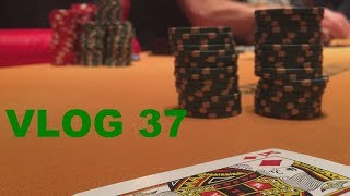 A three way ALL IN with TOP SET in a 3700 POT  Poker Vlog 37 [upl. by Murat439]