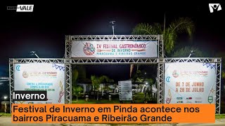 Pindamonhangaba realiza Festival gastronômico de inverno [upl. by Arst914]