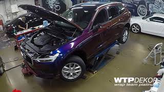 NEW Volvo XC60 full wrap Gloss Roaring Thunder [upl. by Akemal]