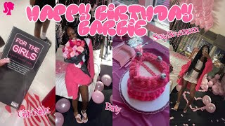 MY 17th BIRTHDAY PARTY VLOG ♡︎ girls night pool party errands wax etc  zahriyalachell [upl. by Reuven]