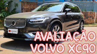 Avaliação Volvo XC90 DIRIGE SOZINHO leva 7 pessoas e corre como Porsche Pena que custa uma casa [upl. by Cyrie]