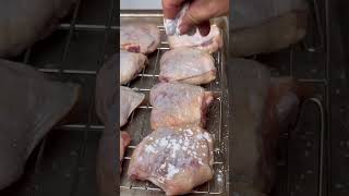 How to get crispy chicken skin on a pellet grill [upl. by Manville]