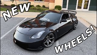 Update On My 350z  NEW KANSEI WHEELS [upl. by Moonier]