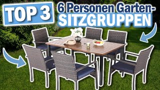 Garten Sitzgruppen 6 Personen Diese 3 Modelle sind die Besten [upl. by Reniar]