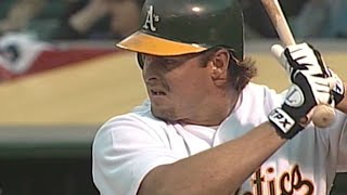 Giambi homers twice on 2000 Opening Day [upl. by Rovaert]