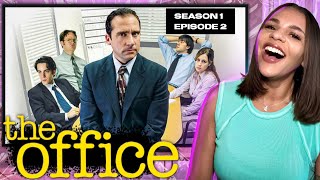 The Office Season 1 Episode 2 Diversity Day First Time Reaction [upl. by Ddarb134]