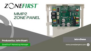 MMP2 Zone Panel Demo [upl. by Niltac]