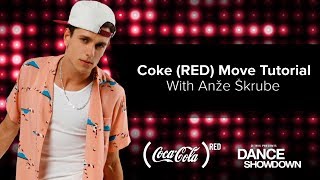 Anze Skrube teaches CokeREDMoves on DTrix Presents Dance Showdown 3 [upl. by Jet]