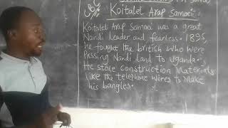 A song on Koitalel Arap SamoeiSocial Studies with TrMulei Everistus [upl. by Harpp]