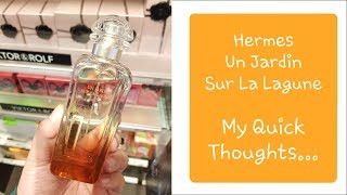 Hermes Un Jardin Sur La Lagune 2019   Thoughts on the Hermes Jardin Collection [upl. by Prouty]